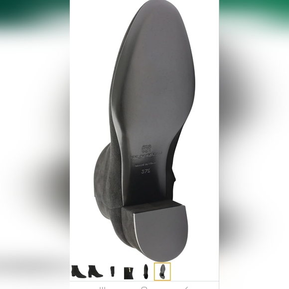 Bruno Magli Women's Vinny Black Suede Ankle Boots NWT size 11 - Picture 8 of 14